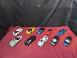 10x Of Super Car Models. 