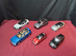 6x  BMW Car Models. 