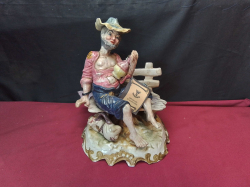 Porcelain Capodimonte Figurine with certificate.
H.30 Cm.
Ref.33 B.9