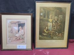 2 Pictures with very nice frames.