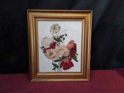 Still Life oil painting on ceramic
W.35 H.40 Cm.
Ref.243 B.9.