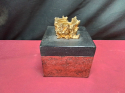 Old Box Candle Holder