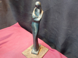 A human bronze figures. Approx. 25 cm Height