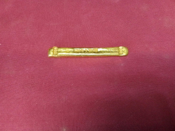 Gold Plated Bar.