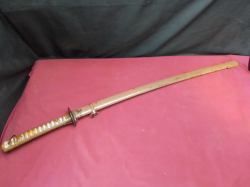 Original and Genuine WW2 Japanese Type 95 Shin Gunto. L.95 Cm.