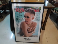 Rolling Stone Authetic Picture. W.58 H.88 Cm.