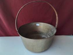Antique brass Jam bowl large 27cm Circumference