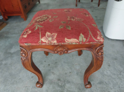 Carved Footstool / Ottoman