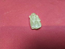 Authentic Ming Dynasty Jade Figure  Carving.H.5 Cm.