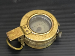 A brass compass prismatic liquid MK3 Aust, WW2