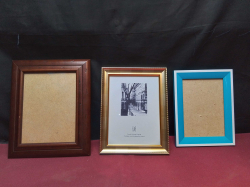 3x New Picture Frames.