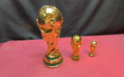 Set of 3 Replica World Cup.