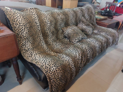 3 seats leopard cover Sofa set