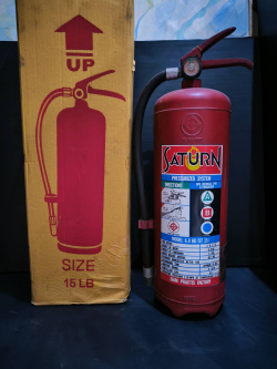 Saturn fire extinguisher 15 lb.