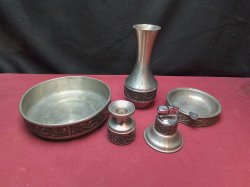 A Set of Tin Items from Norway.