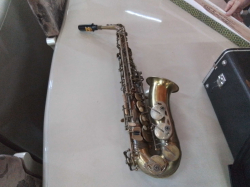 Saxophone with bag
