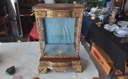 Antique Burmese Box. W.39 D.28 H.58 Cm.
