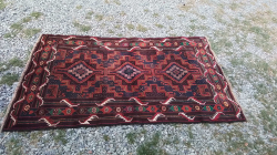 A Lovely Carpet Persian Herati Baluch Carpet Multiy colors Traditional Design. W.119 L.191 Cm.