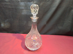 A Nice Crystal Decanter.H.31 Cm.