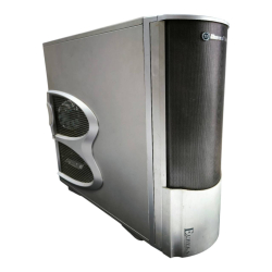 A Thermaltake Eureka Aluminum ATX Full Tower Computer Case with key lock