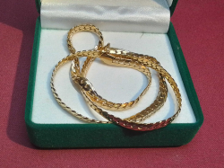 A Lovely Gold Plated necklace.