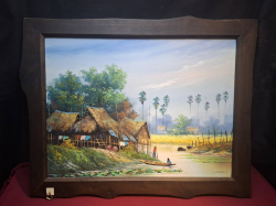Oil painting on canvas
