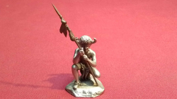 A 1980 Hudson Pewter Native American