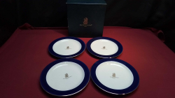 Lovely set 4 dessert Plates,purchased from The Ritz Carlton Hotel,Osaka Japan.