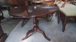 A Nice Inlaid Antique Wine Table. W.77 H.58 Cm.