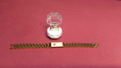 2 Gents 18k Gold Plated Rolex Bracelet & Rolex Ring.