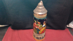 An unusual Germany musical beer Stein.