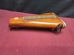 An Unusual Dominoes Marker.L.24 H.5 Cm.