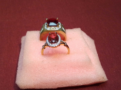 2 Ruby Rings