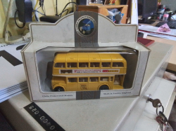 A Yellow Model Bus(on the shelf)