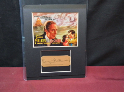  A genuine autographed display card 8