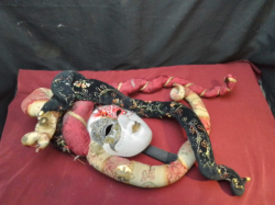 Vintage Venice Italian mask. W.40 H.60 Cm.