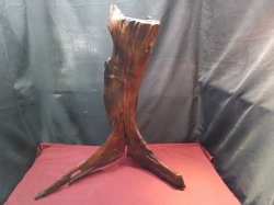 An Art centerpiece driftwood. H.72 Cm.Base wide 61 Cm.