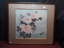 A Signed Exhibited Water Colour Glazed and Framed. W.70.5 H.63 Cm.