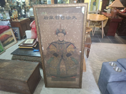 19th Century Chinese Ancestor Portraits Newy framed. 148x71 cm