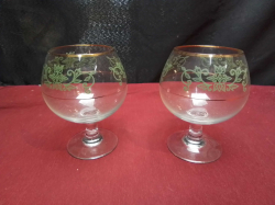 A Pair of Brandy Glasses.