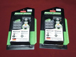2 new manual shaver