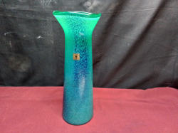 A Murano Tall Vase. W.12 H.32 Cm.
