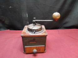A Lovely Old French Hand Coffee Grinder 
