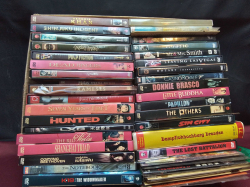 A Job Lot of DVDs.