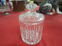 A Nice lead crystal Biscuit/Candy barrel