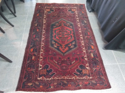 A Handmade Afghanistan Bakhtiyari design Carpet130x205 Cm.