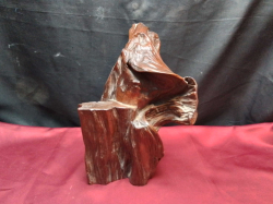 A Lovely Wooden Art Piece. W.22 H.16 Cm.