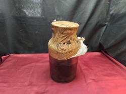 A Sealed Pickle Jar. W.16 H.34 Cm.