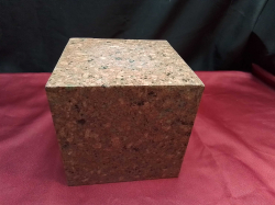 A Solid Squre of Marble. 15x15 Cm.
