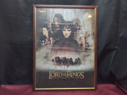 A Lord of the Rings Movie Poster Framed. 44x59 Cm.